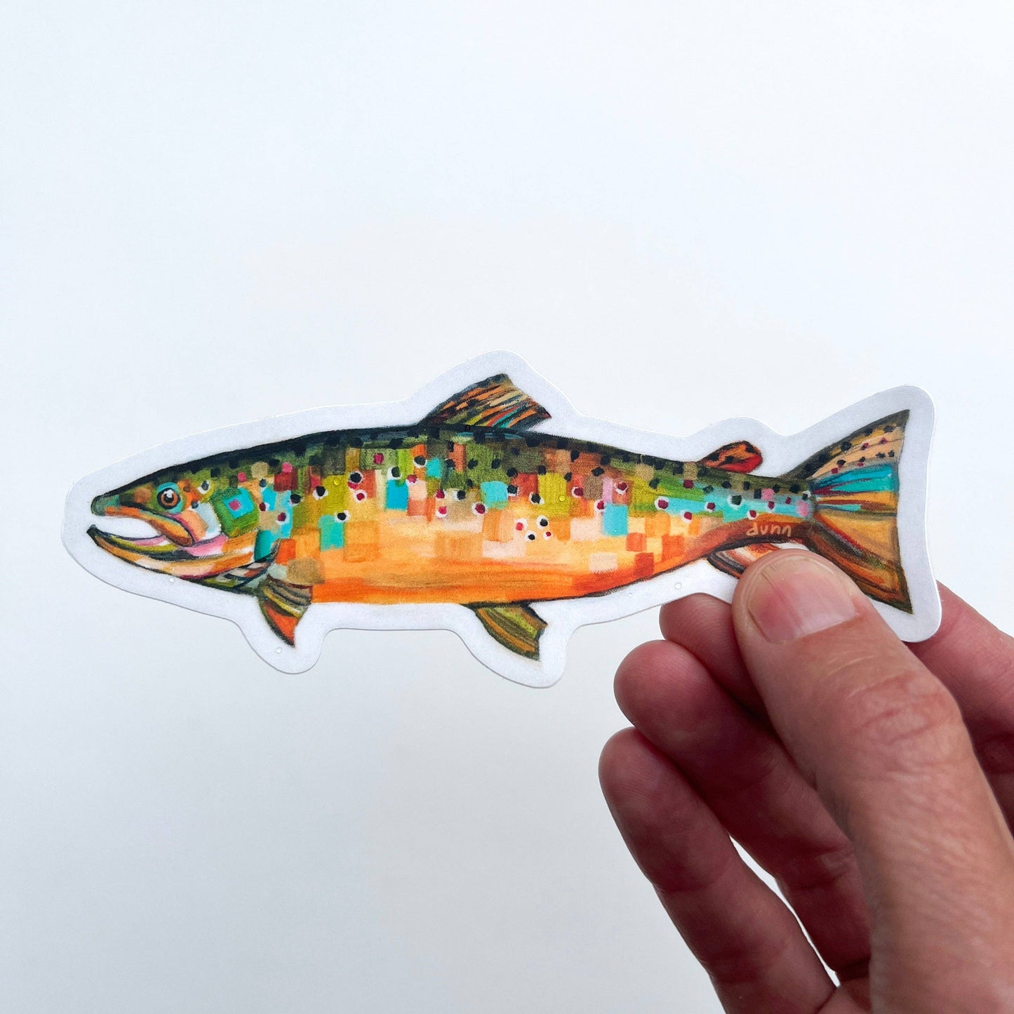 Brown Trout 2 Sticker