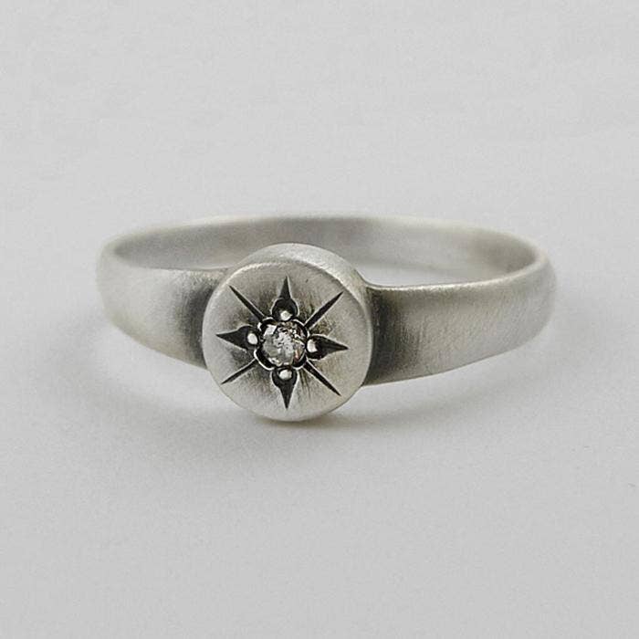 Star Set Diamond Ring | Jane Diaz