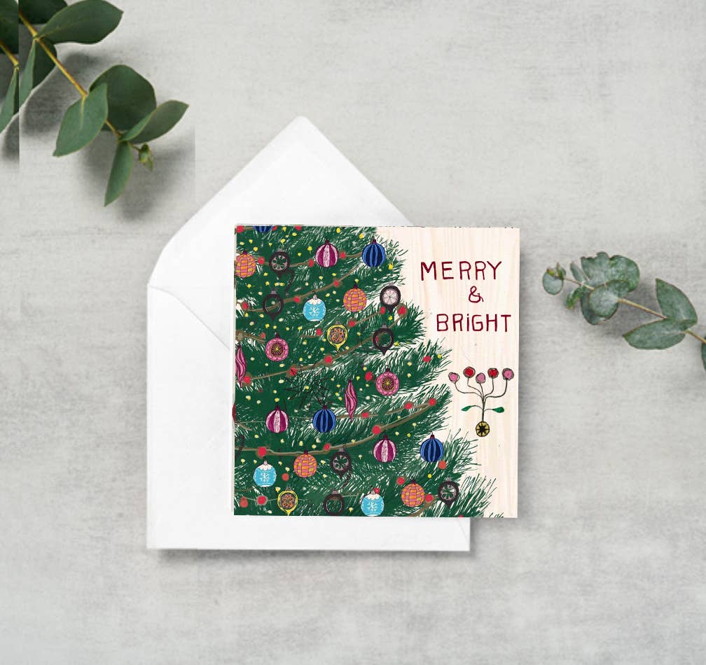 Christmas Tree Enclosure Card