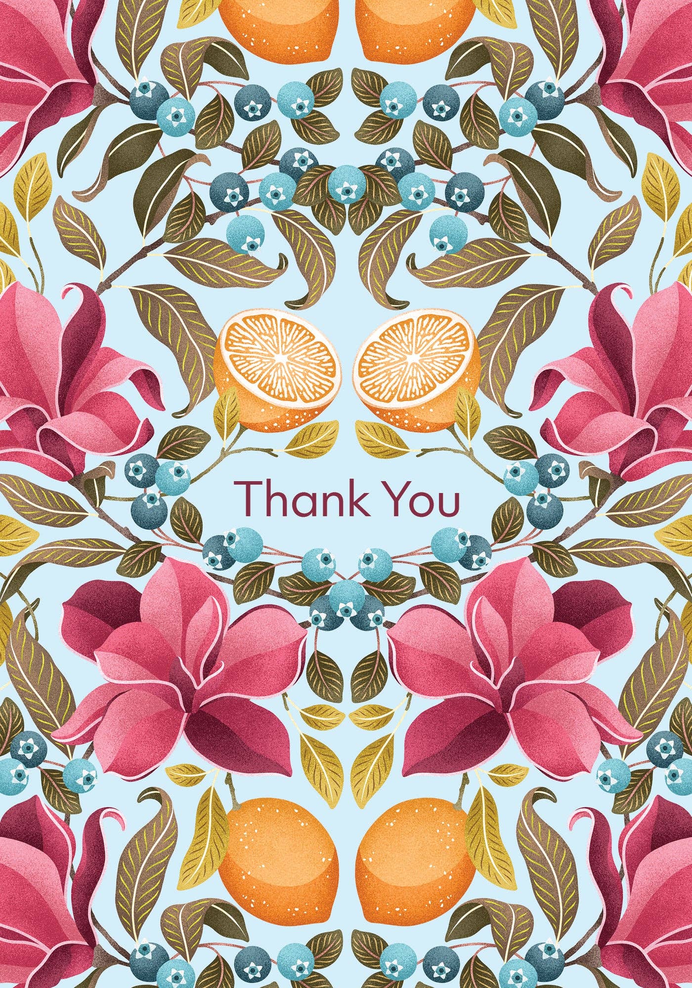 Lemons & Magnolia Boxed Thank You Cards