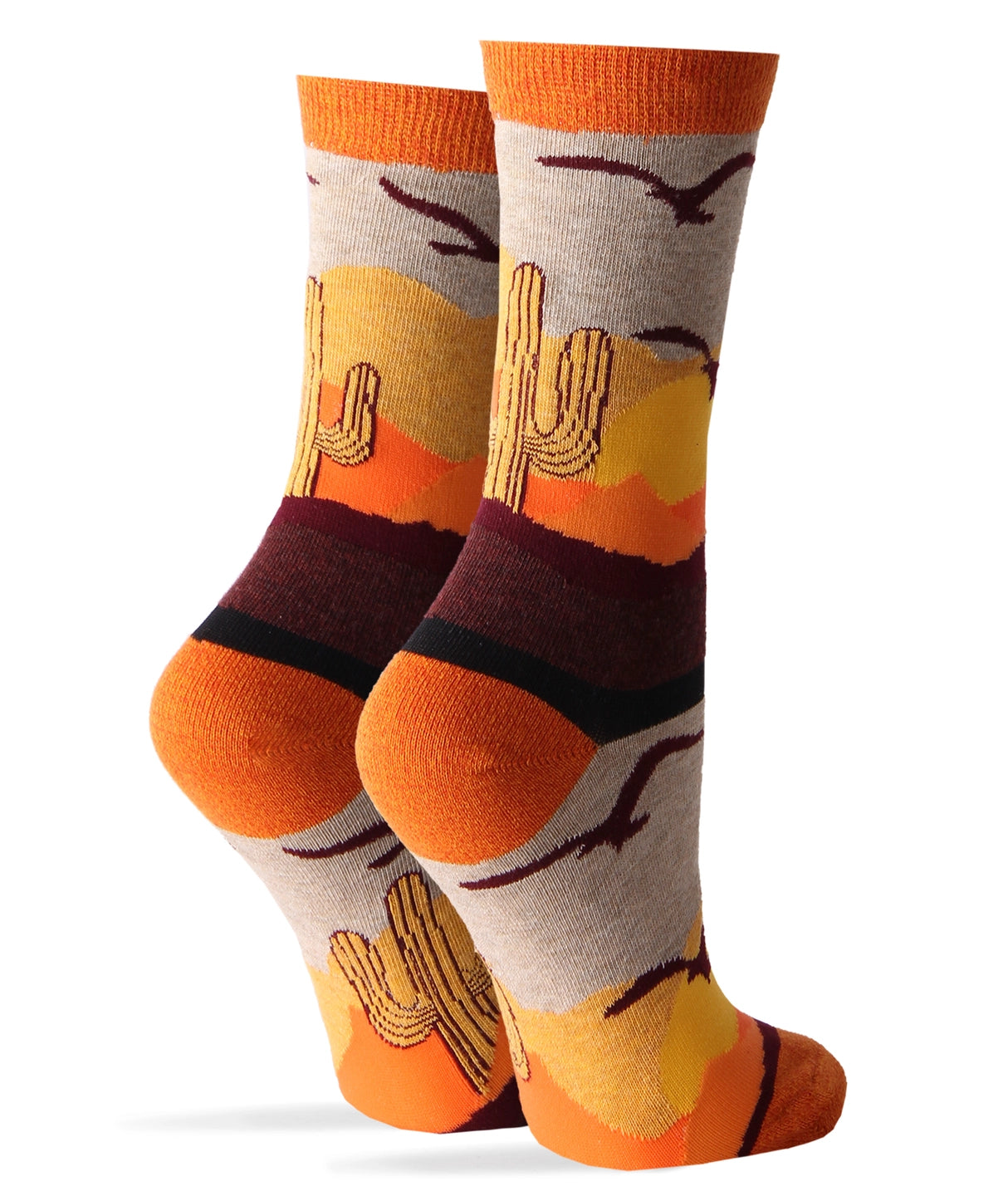Desert Sky Cotton Crew Socks