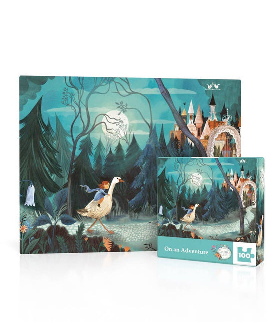 On an Adventure 100 Piece Mini Puzzle
