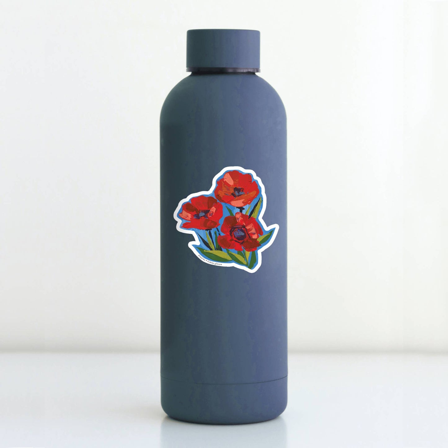 Poppies Vinyl Sticker