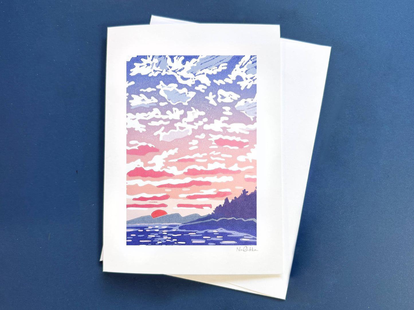 Contemplation West Card