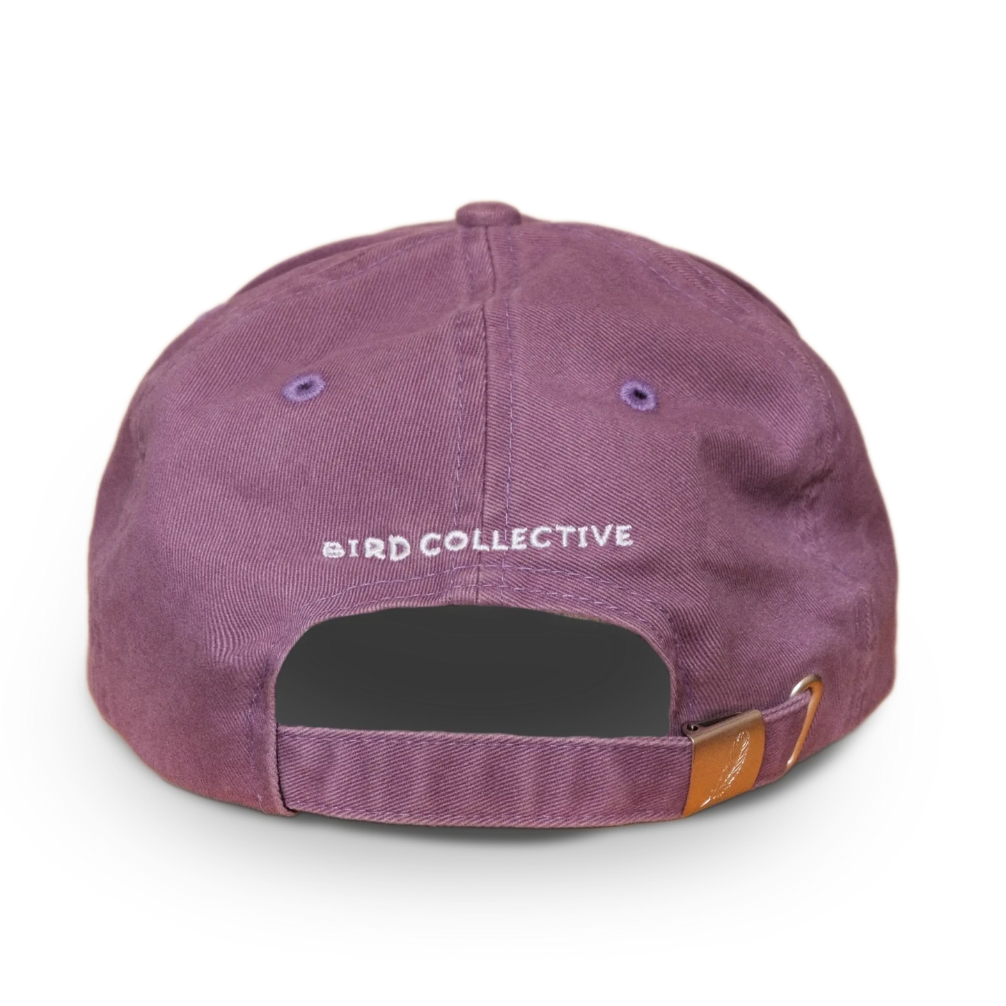 Tufted Titmouse Washed Hat in Plum