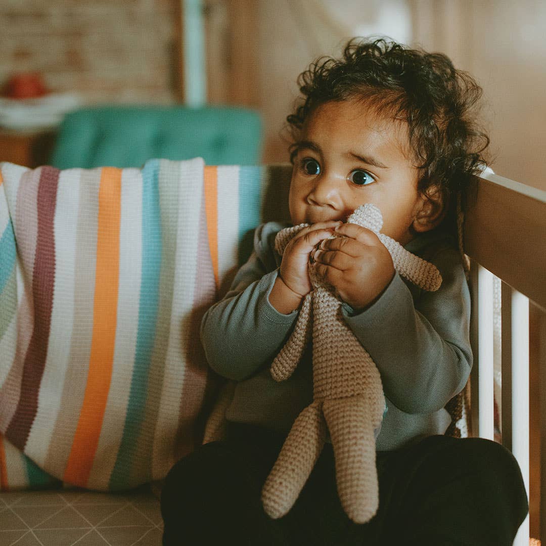 Multi Striped Baby Blanket