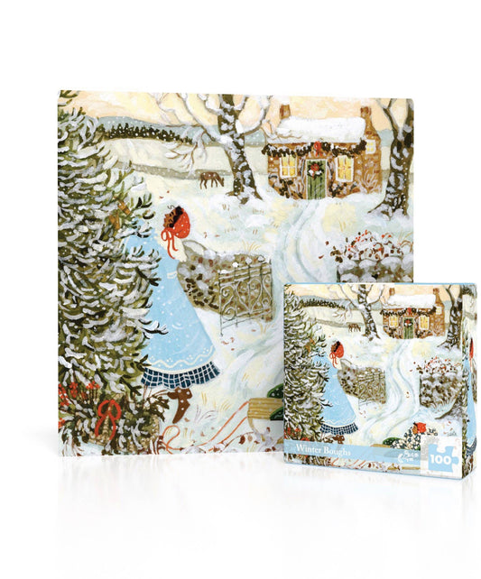 Winter Boughs 100 Piece Mini Puzzle