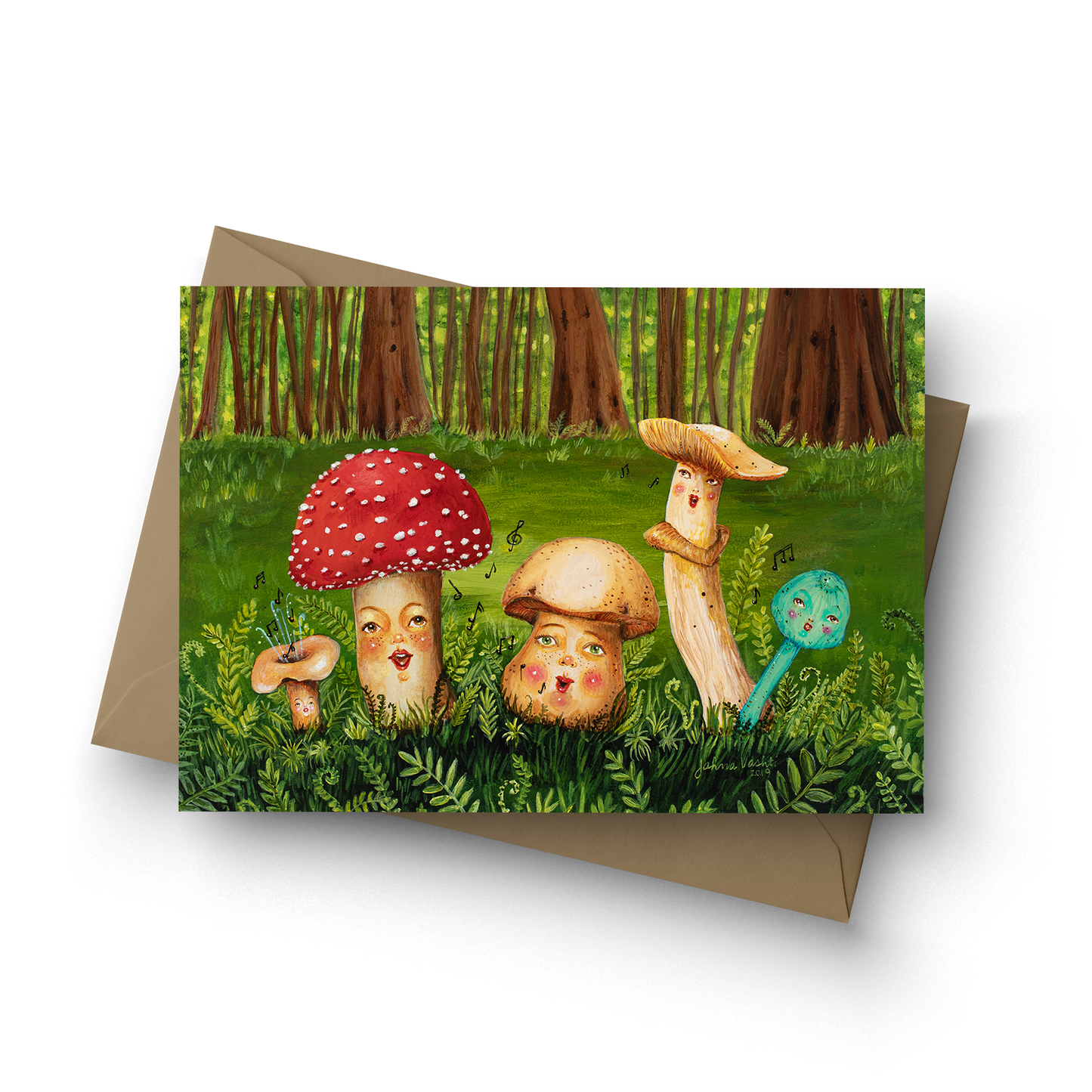 Shroom Tunes Card