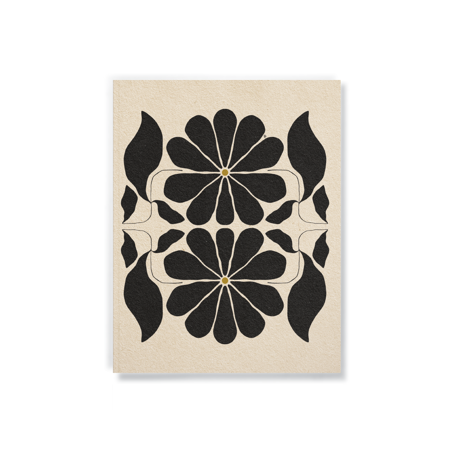 Floral Balance Layflat Notebook