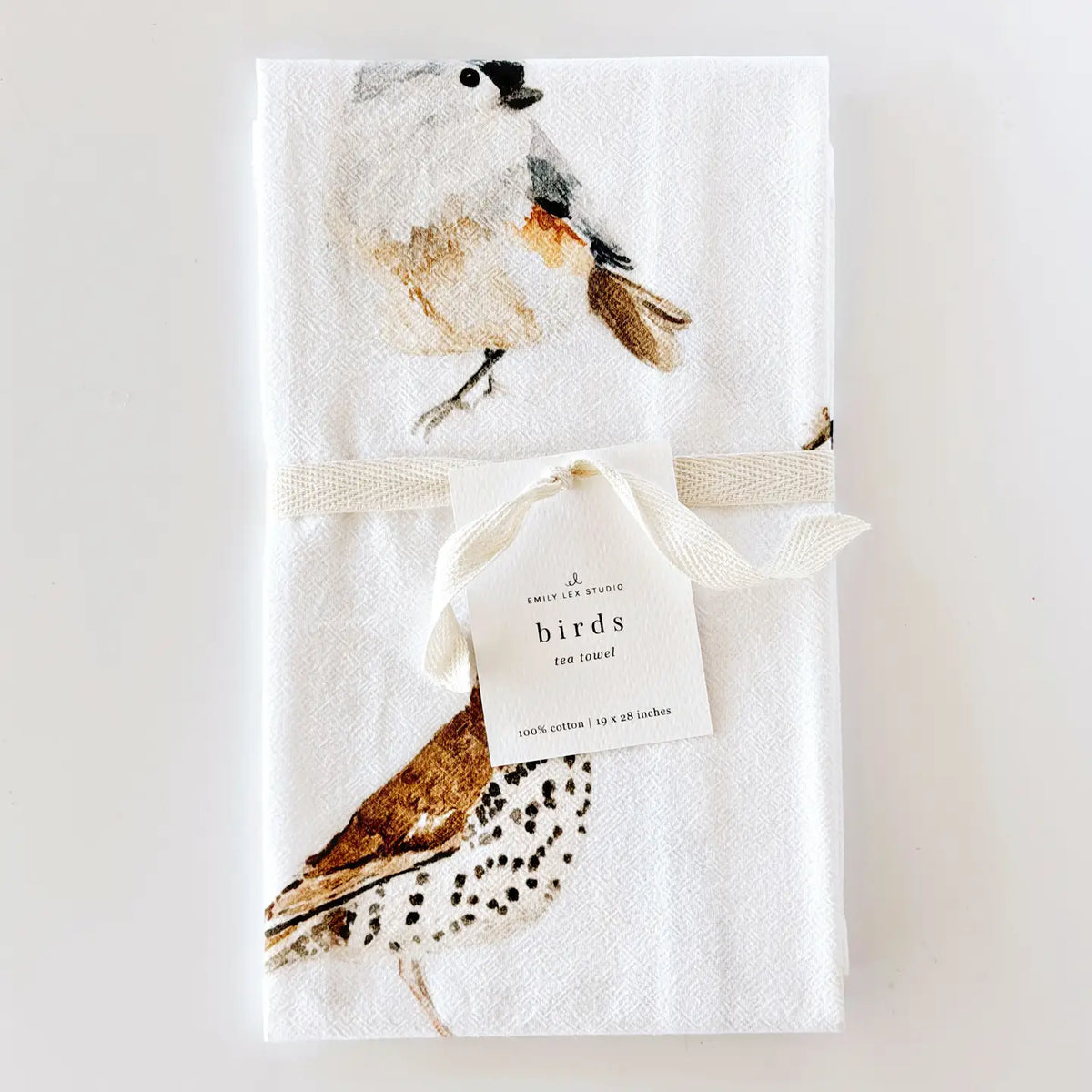 Birds Tea Towel