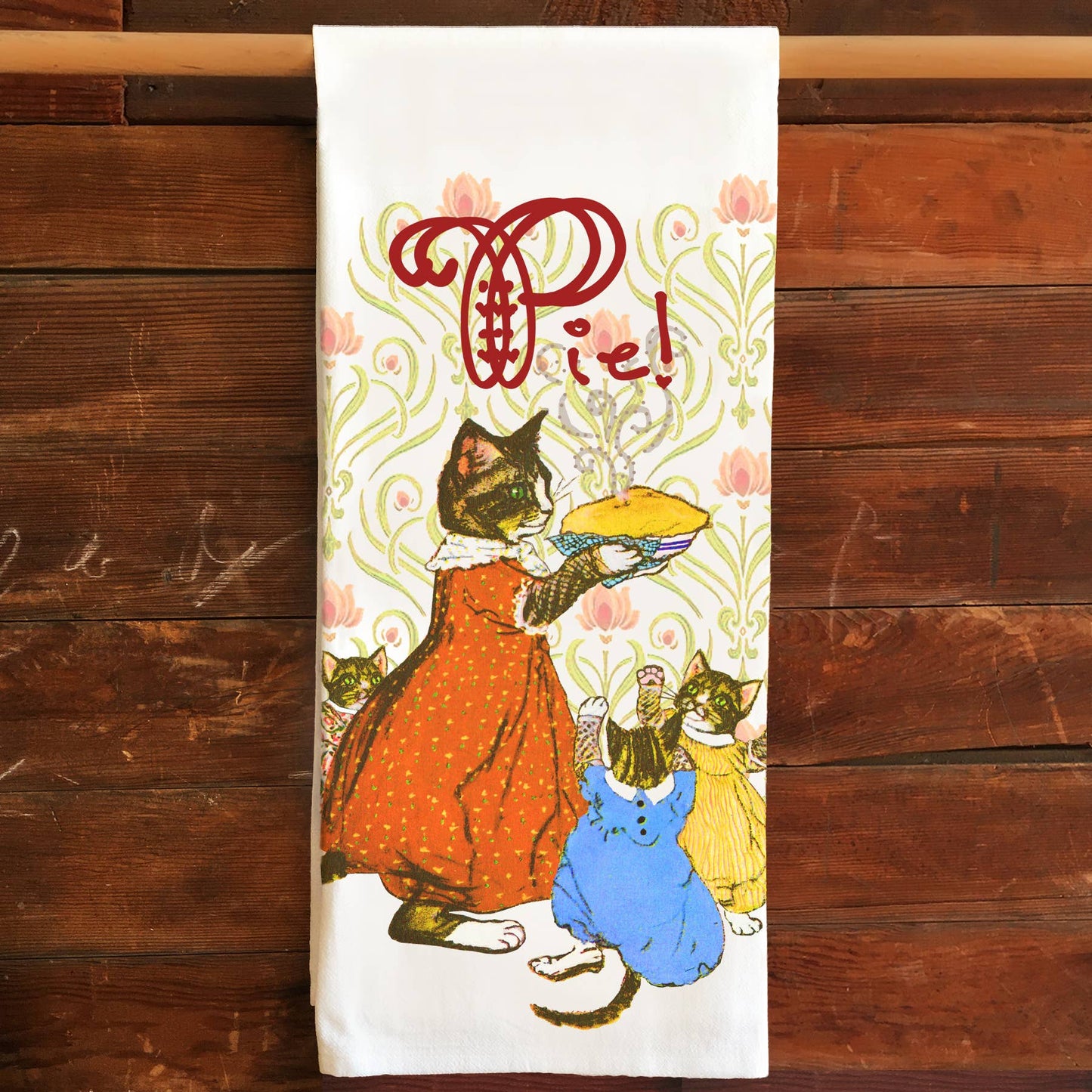 Pie Flour Sack Tea Towel