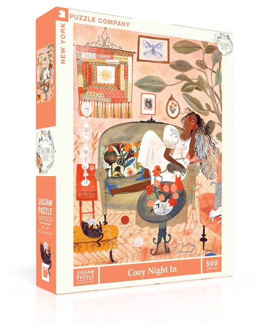 Cozy Night In 500 Piece Puzzle