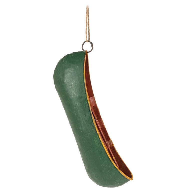 Green Canoe Ornament