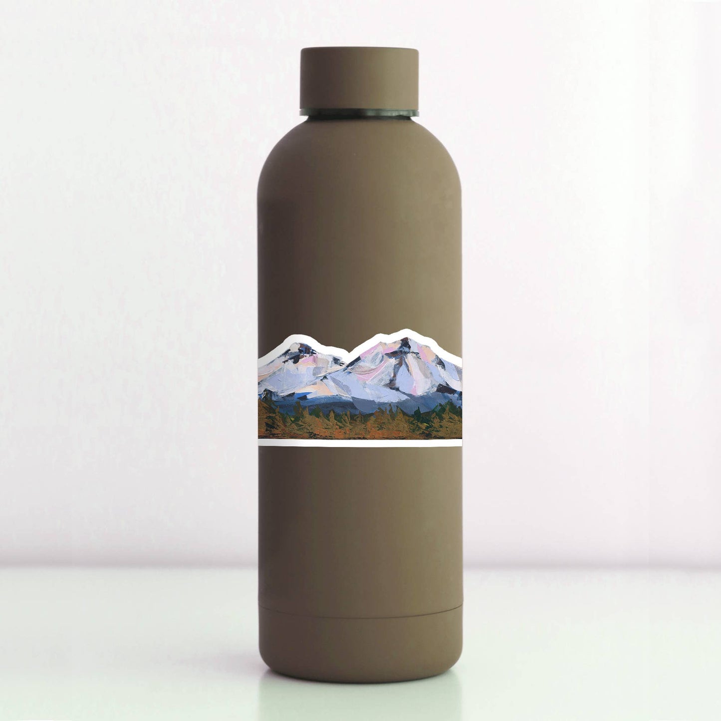 Three Sisters Panorama Bottle Wrap Vinyl Sticker