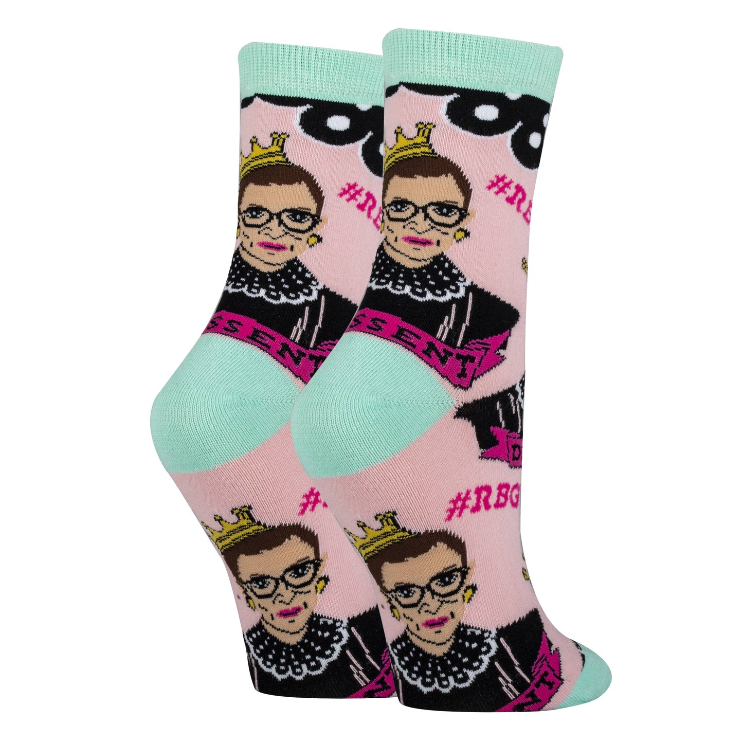 RBG Cotton Crew Socks