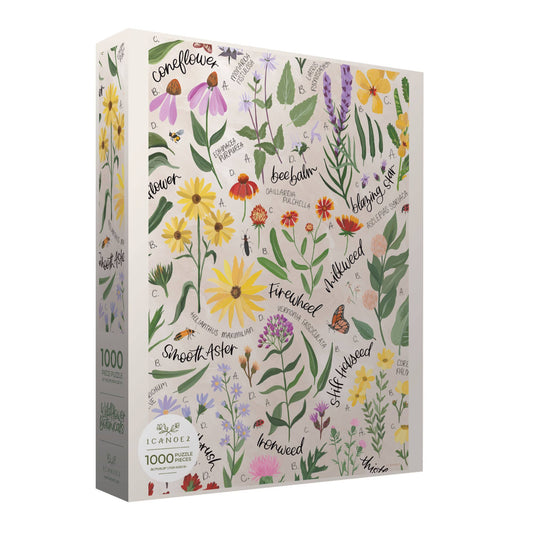 Wildflower Botanicals 1000 Piece Puzzle