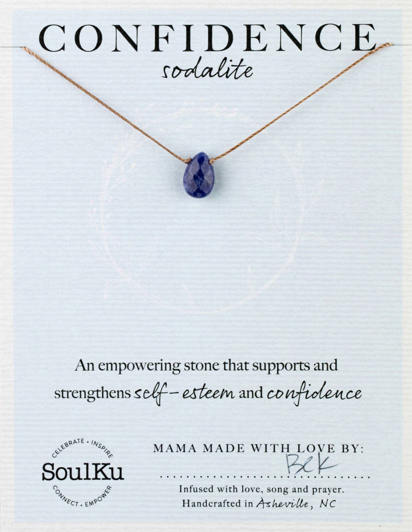 Confidence Sodalite Necklace