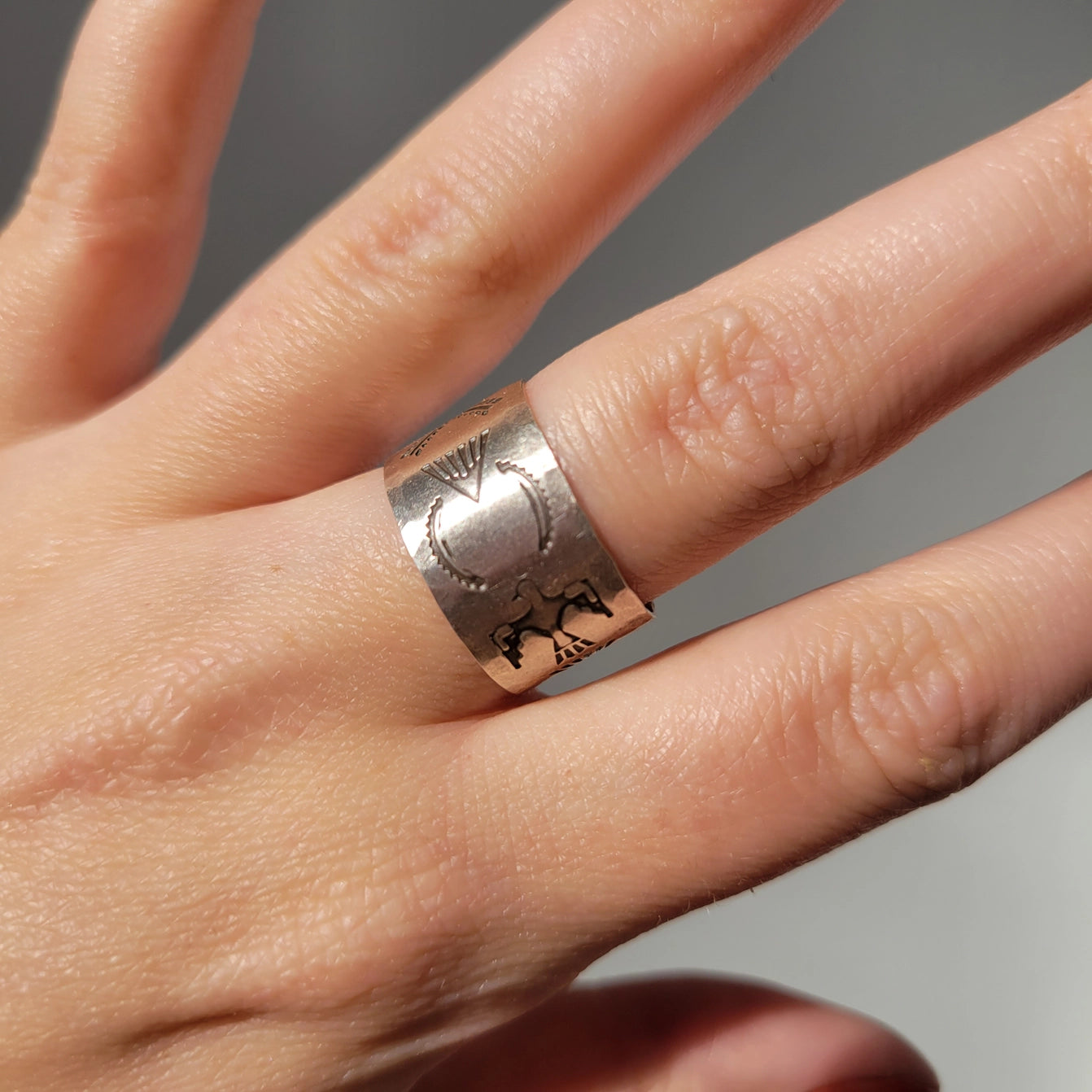 Stamped Cigar Band Ring | CLP