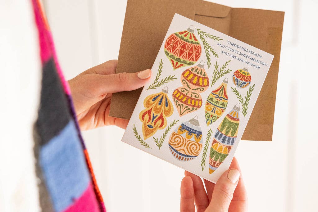 Ornament Collection Holiday Card