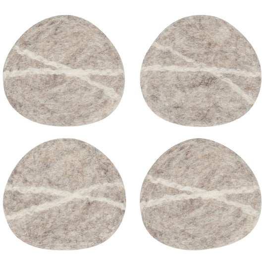 Striato Felt Wool Coasters