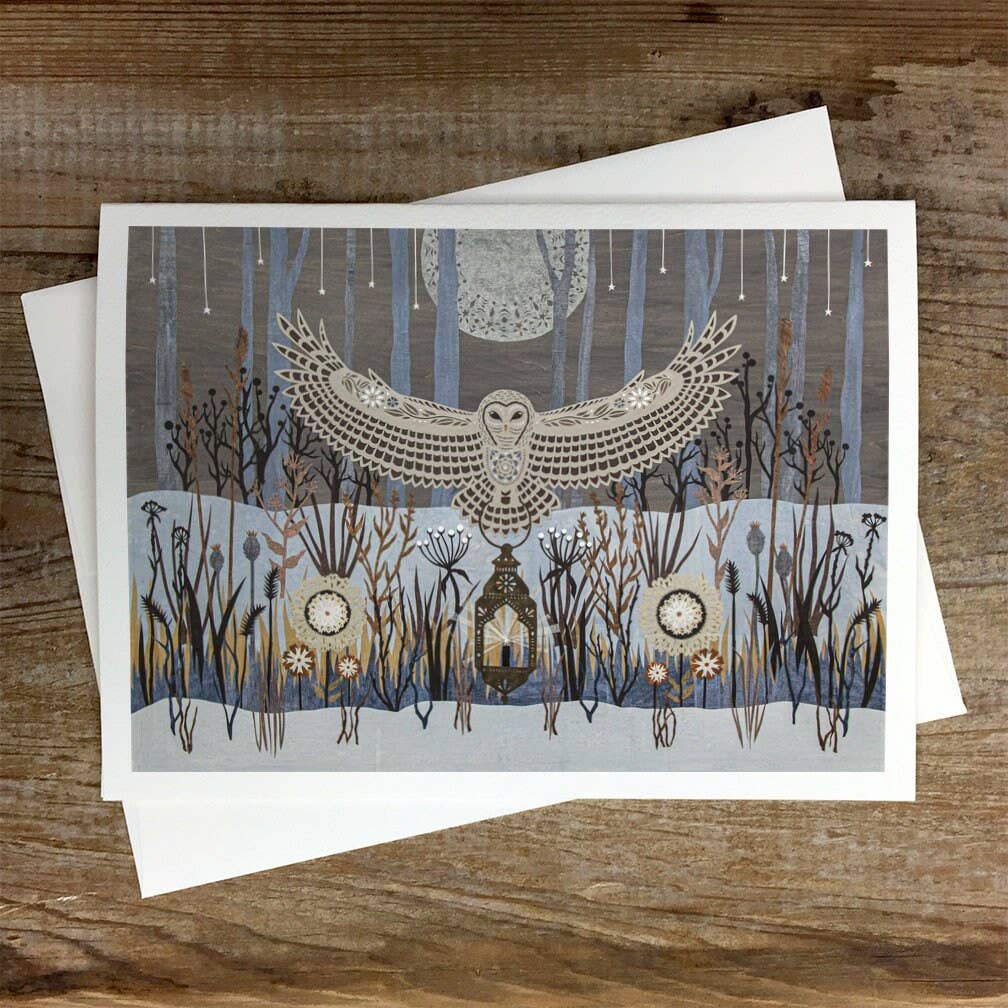 Dissolved Into A Silent Night Card