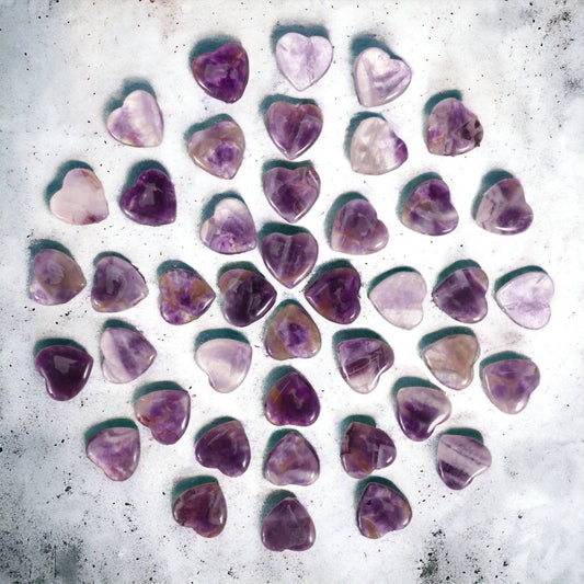 Mini Amethyst Heart