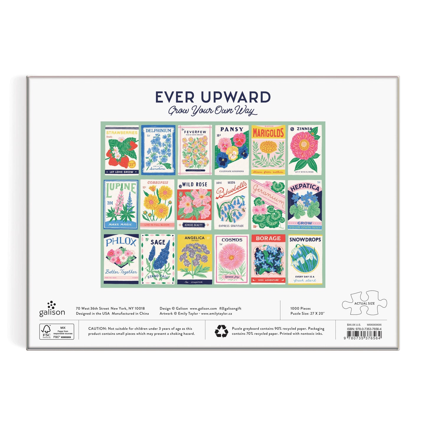 Grow Your Own Way 1000 Piece Puzzle