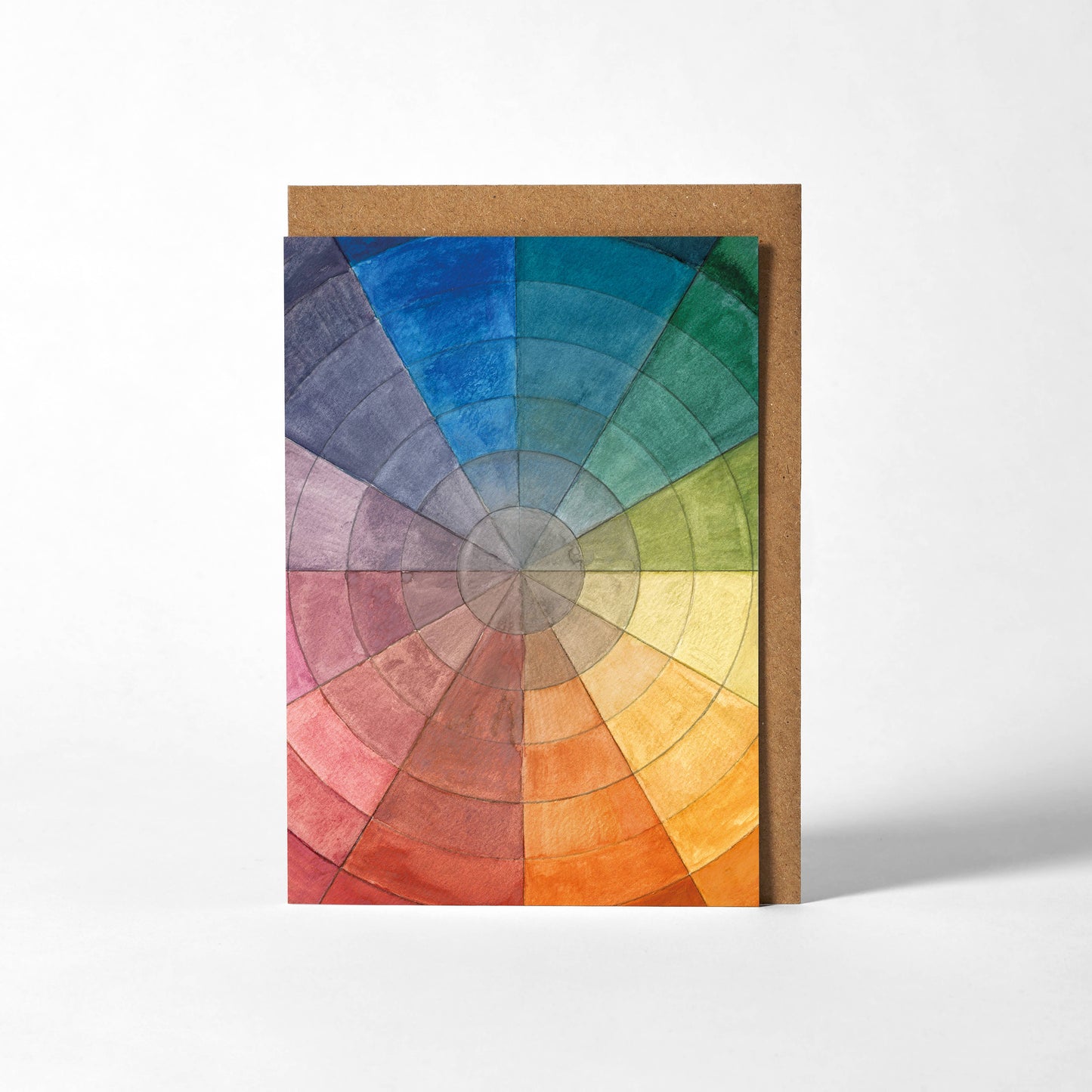 Otto Runge Color Wheel Greeting Card