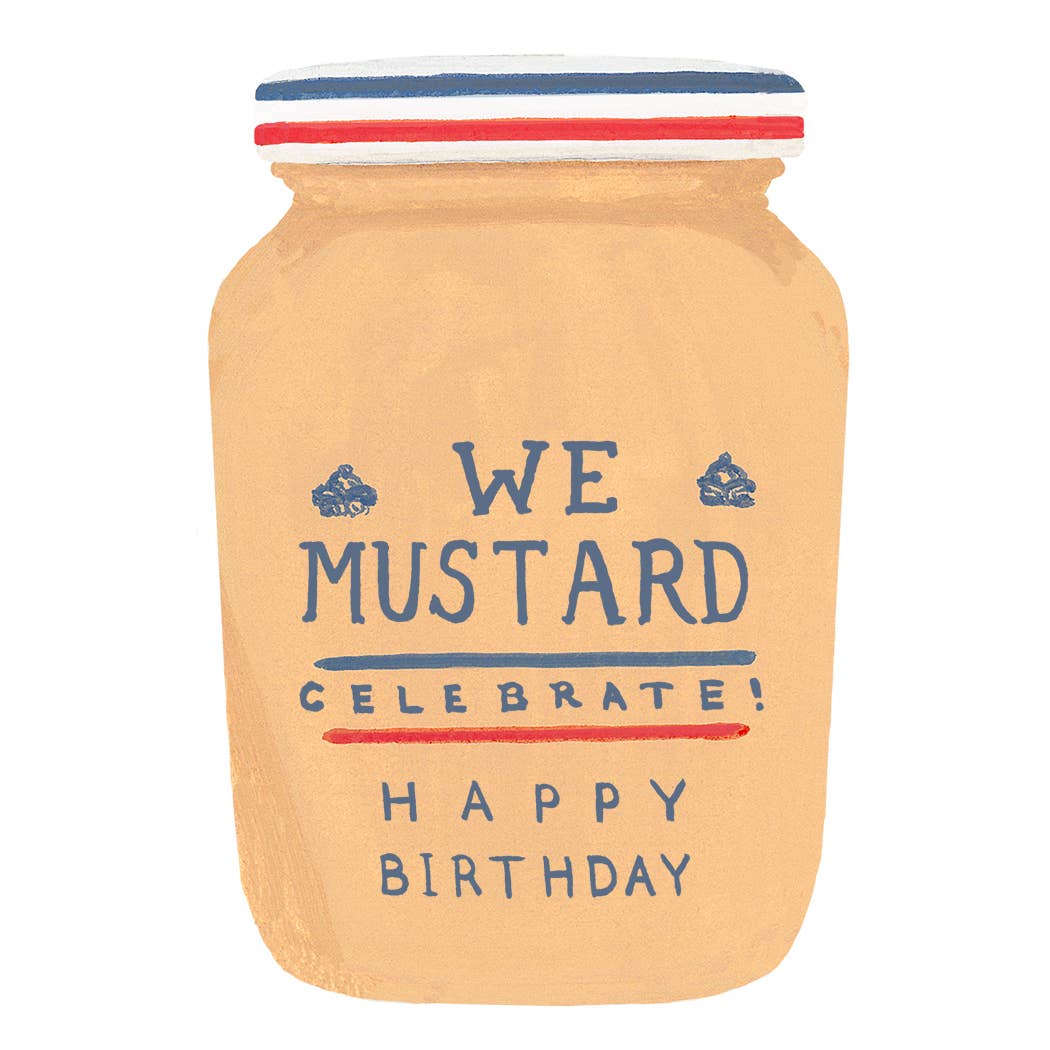 We Mustard Celebrate! Card