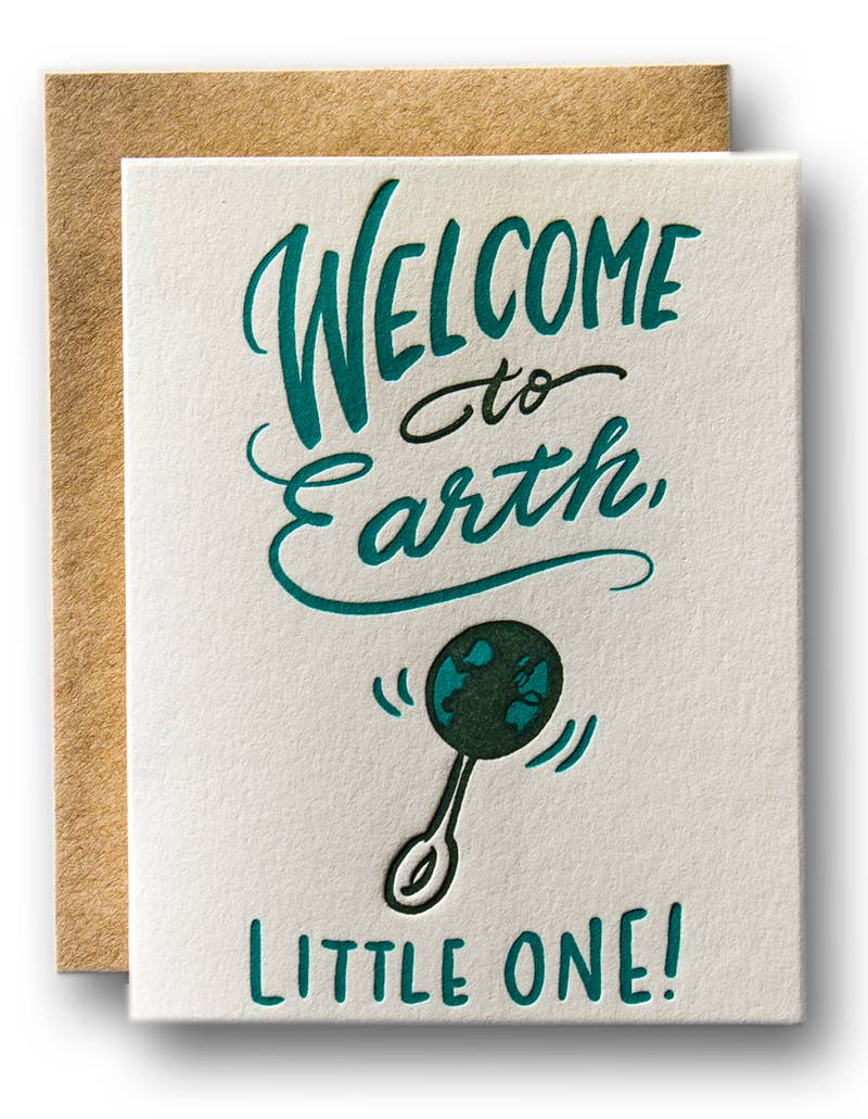 Welcome To Earth Card