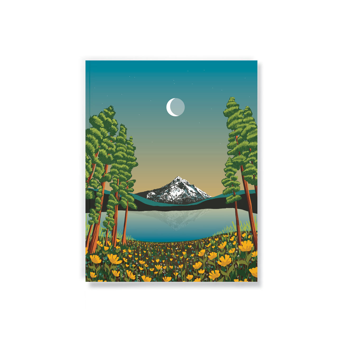Ponderosa Layflat Notebook