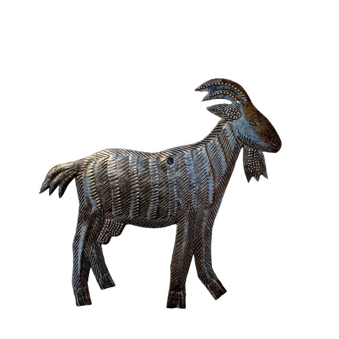 Metal Goat Ornament