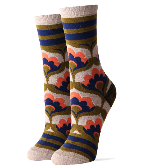 Figueroa St. Bamboo Crew Socks