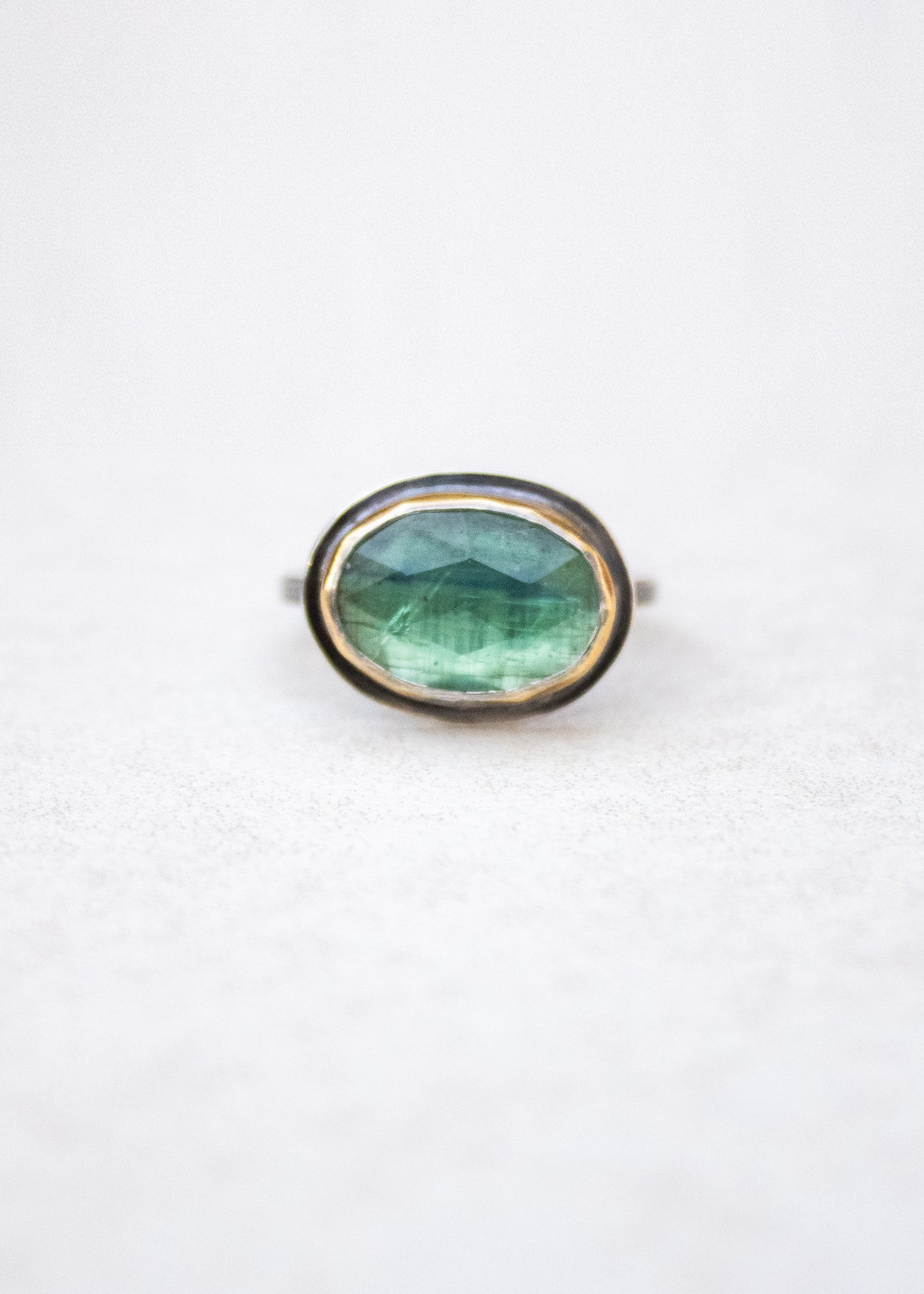 Green Kyanite Ring | Austin Titus