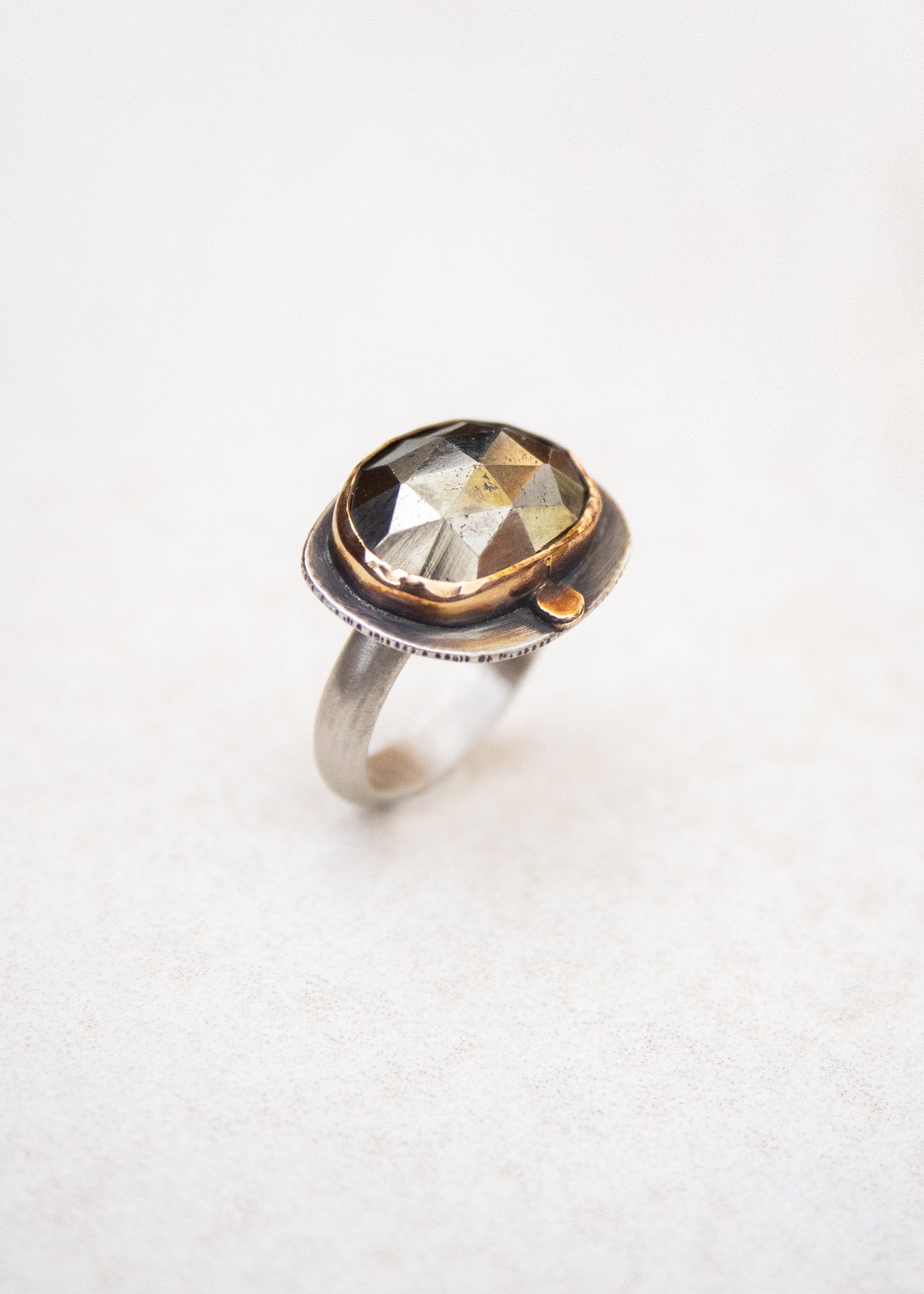 Pyrite Ring | Glacier Lily