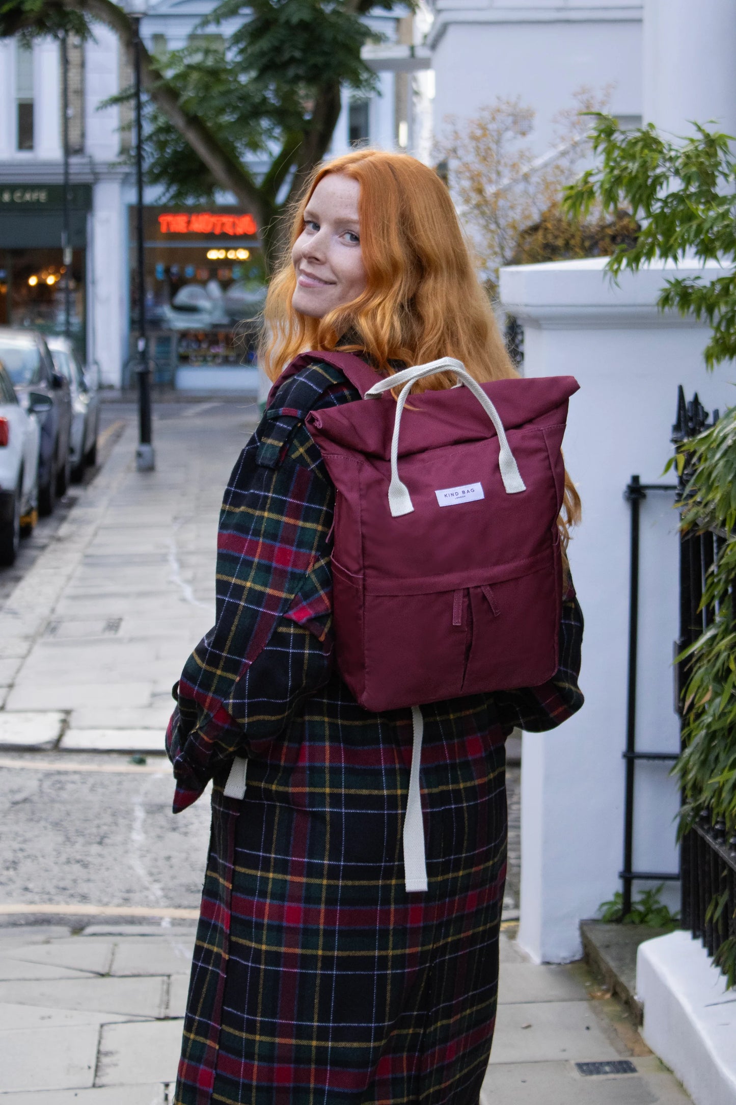 Burgundy Backpack
