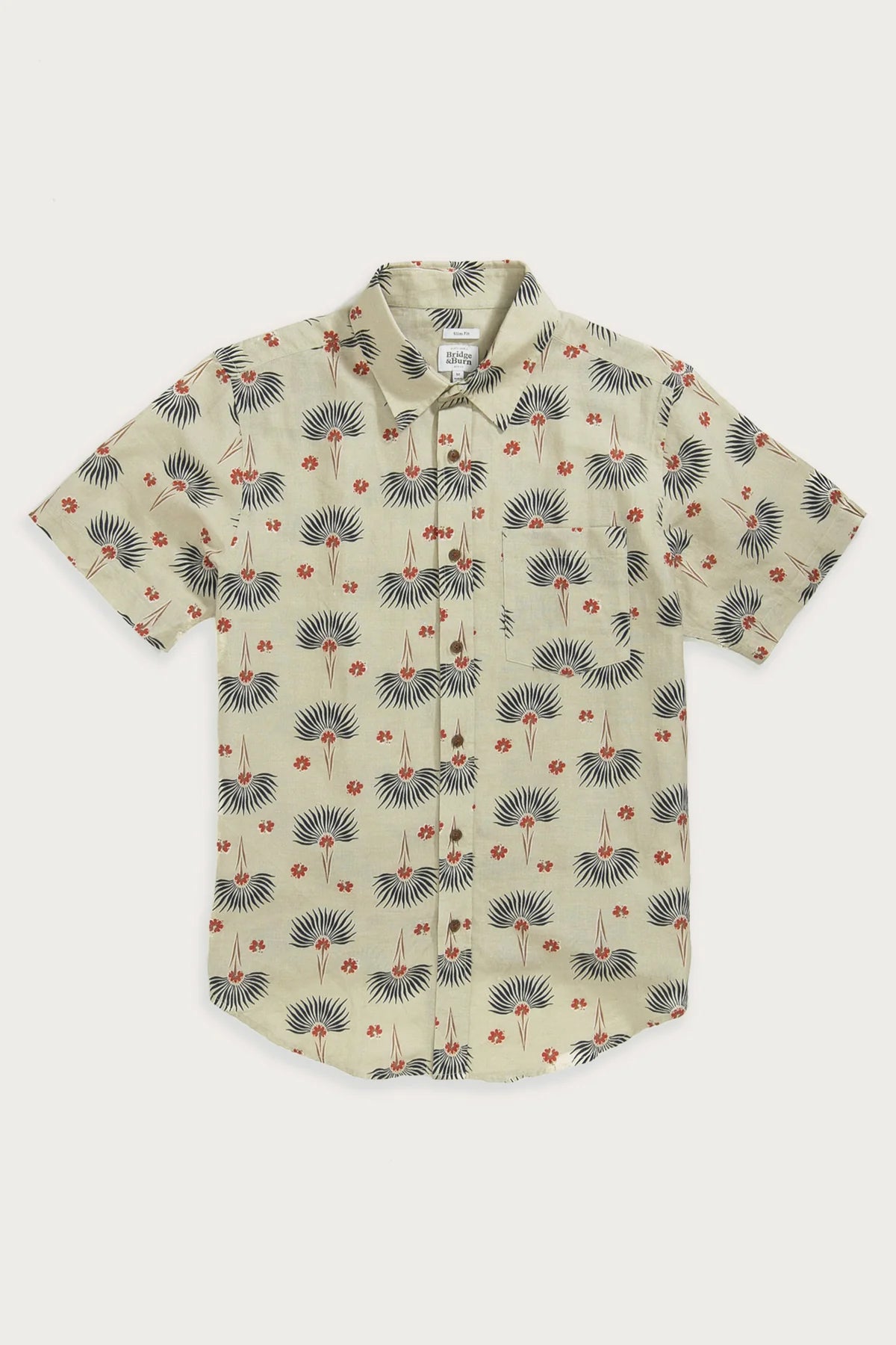 Harbor Slim Shirt in Aloha | Bridge & Burn