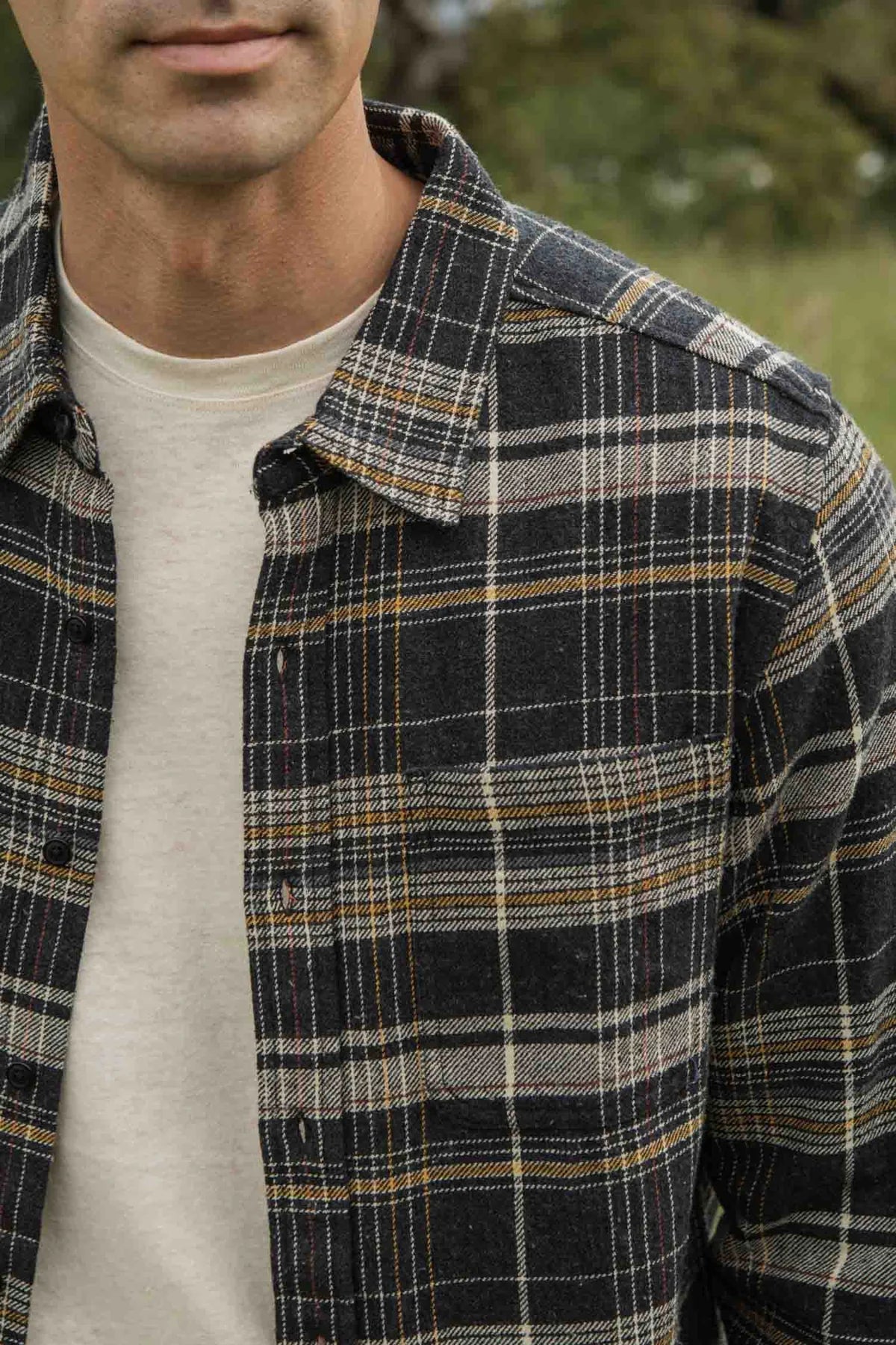 Larson Shirt in Volcanic Plaid | Bridge & Burn