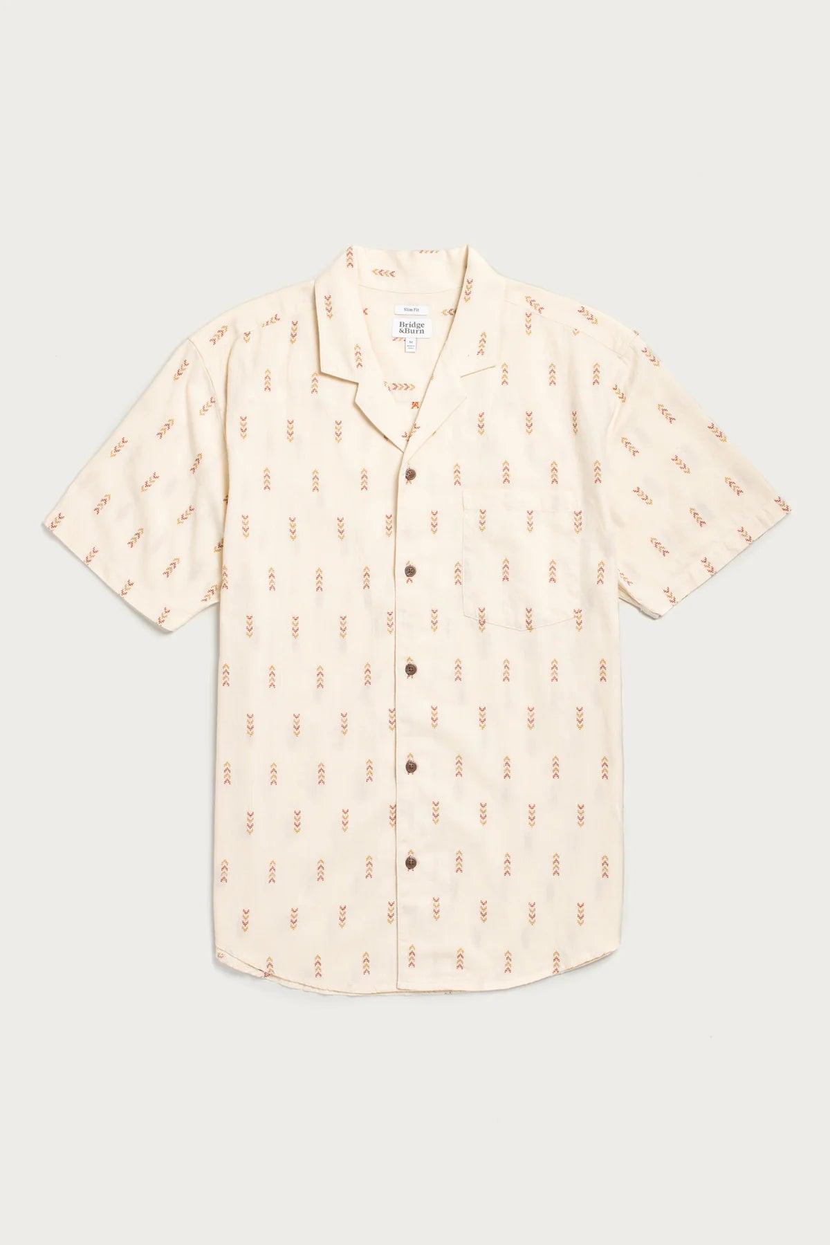 Collins Slim Shirt in Dune | Bridge & Burn