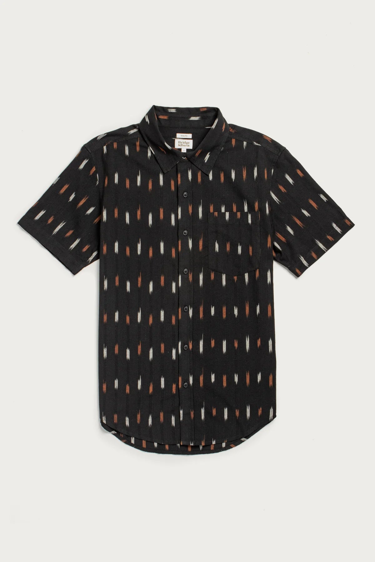 Harbor Slim Shirt in Dotted Horizon | Bridge & Burn