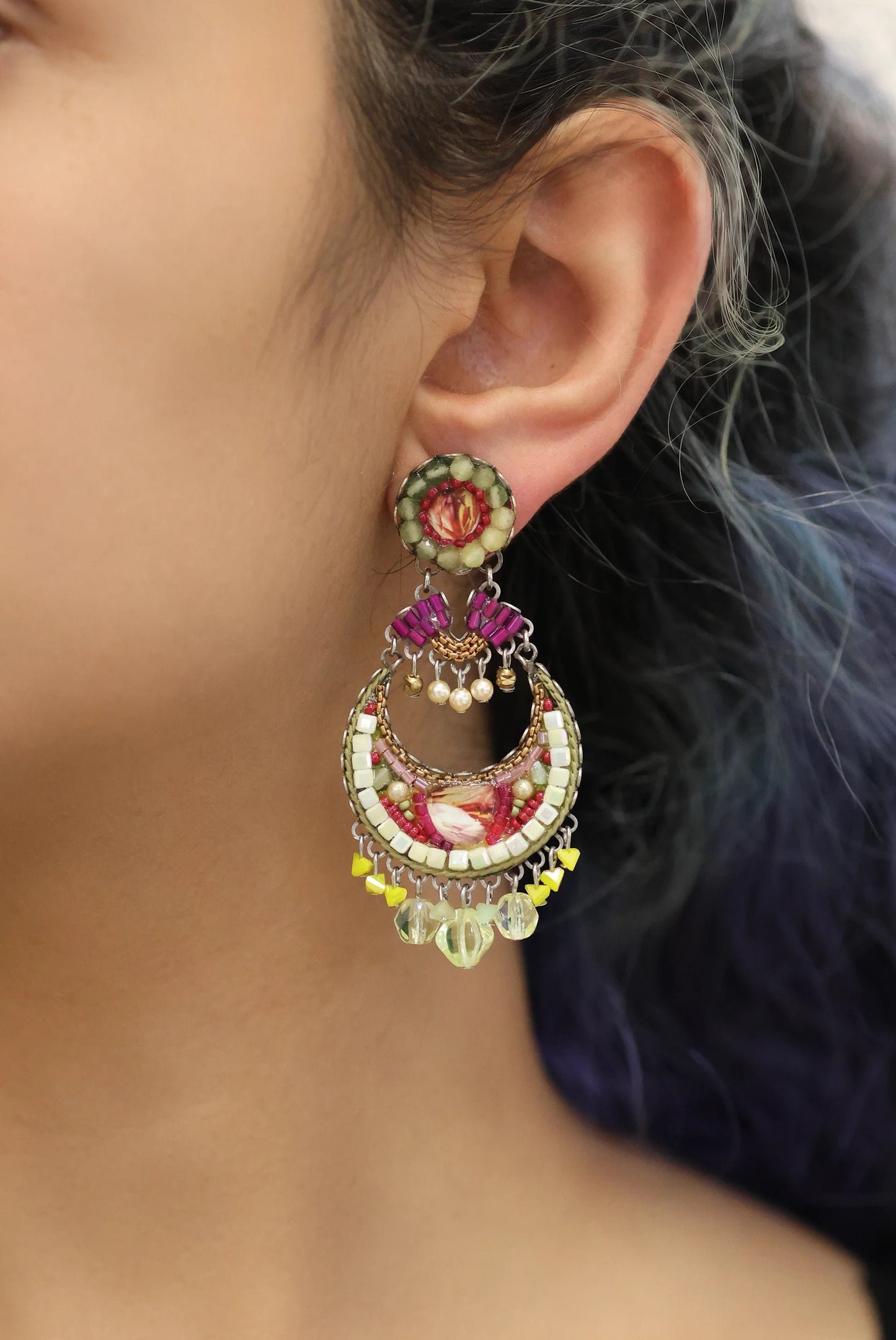 Citronella Lemonade Post Earrings | Ayalabar