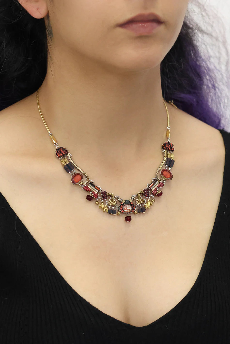 Noble Wine Necklace | Ayalabar