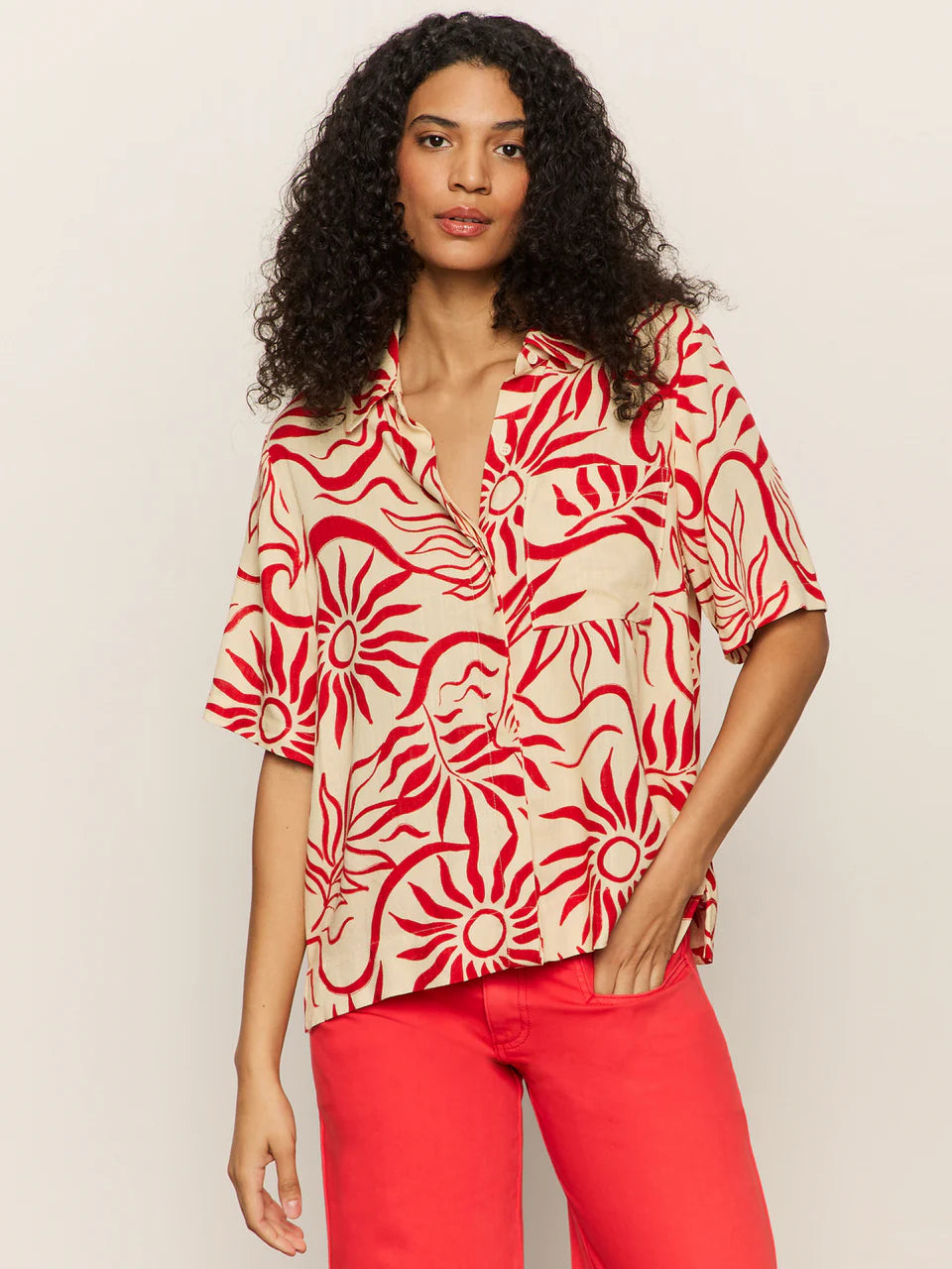 Relaxed Vacation Shirt in Riviera | Sanctuary