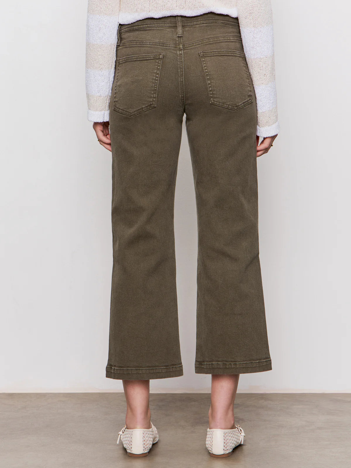 League Crop Pant in Olive | Sanctuary