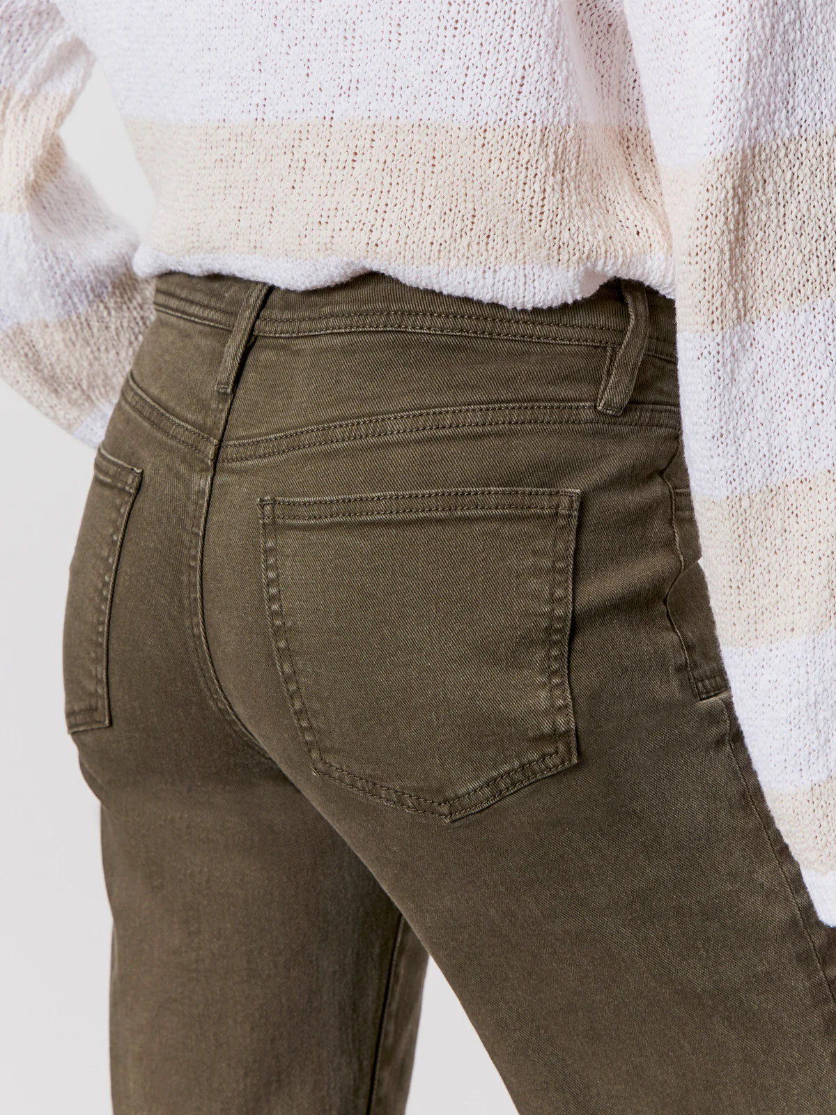 League Crop Pant in Olive | Sanctuary