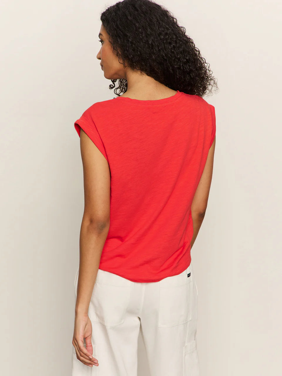 Knotted Tee in Cayenne | Sanctuary