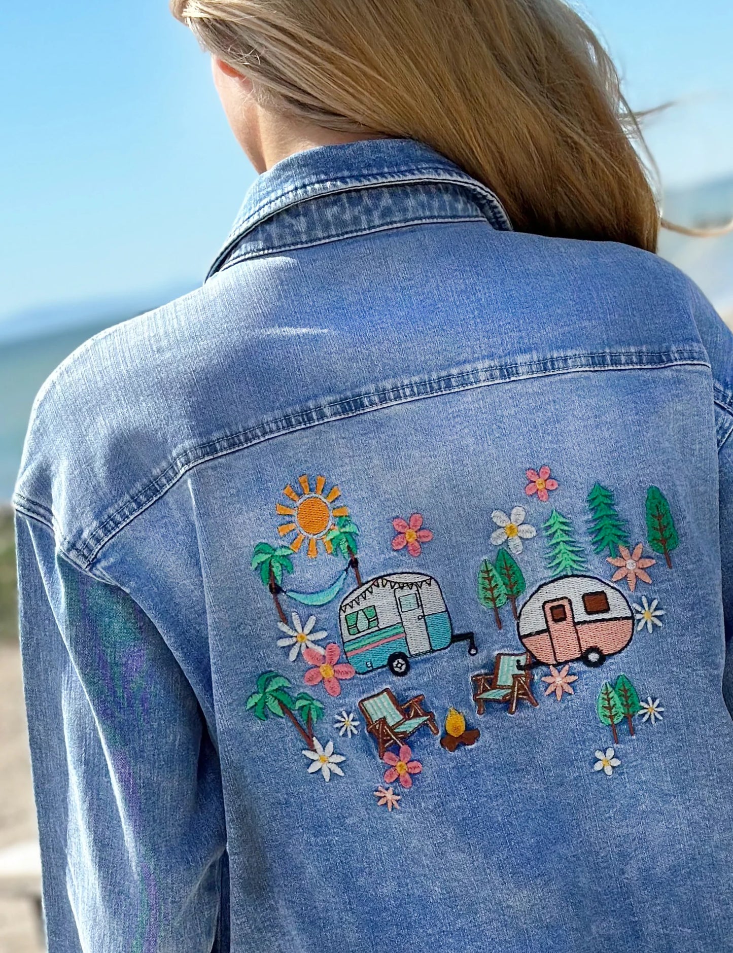 Camper Denim Shirt Jacket | Billy T