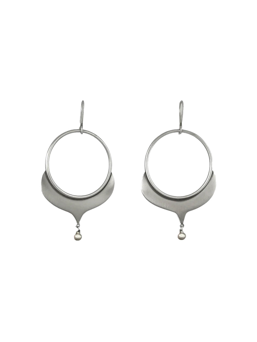 Alhambra Hoop Drop Earrings | Jane Diaz