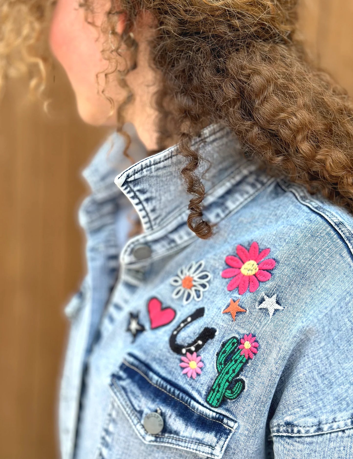 Gittyup Embroidered Denim Dress | Billy T