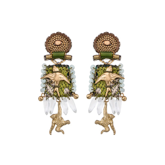 Square Utopian Dream Post Earrings | Ayalabar